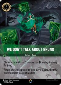 We Don't Talk About Bruno (Enchanted) - Ursula's Return - 213/204