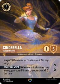 Cinderella - Melody Weaver (Enchanted) - Ursula's Return - 205/204