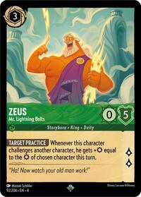 Zeus - Mr. Lightning Bolts - Ursula's Return - 92/204