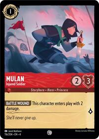 Mulan - Injured Soldier - Ursula's Return - 116/204