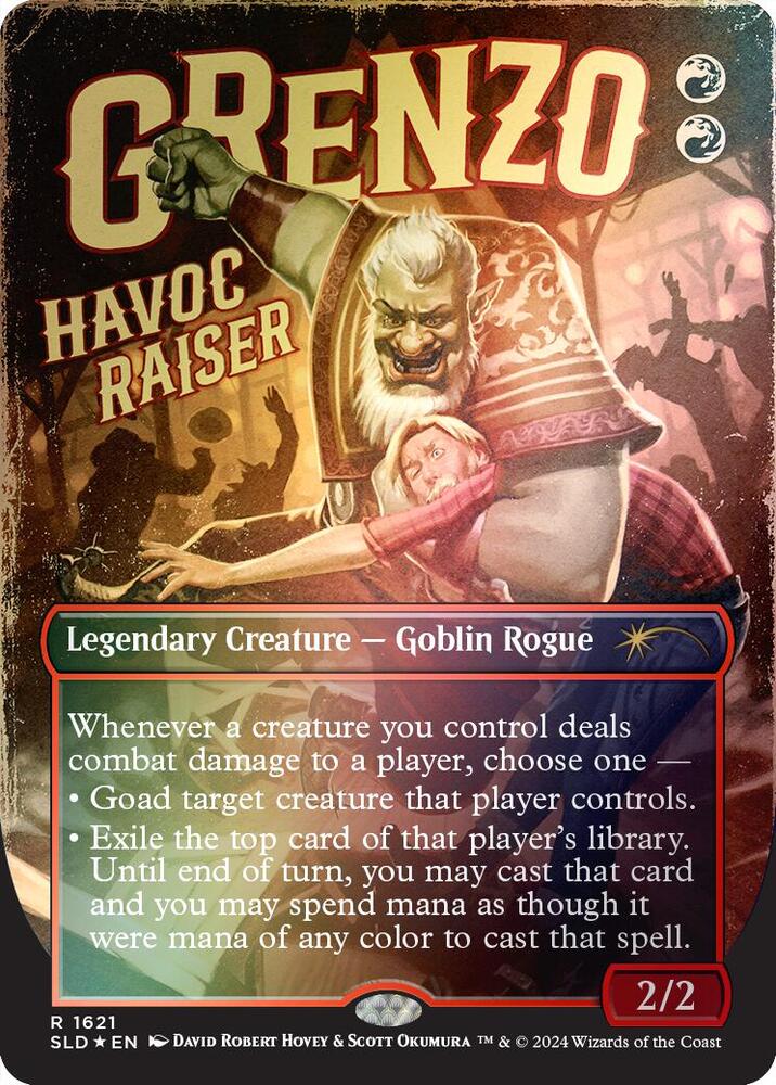 Grenzo, Havoc Raiser (Rainbow Foil) [Secret Lair Drop Series]