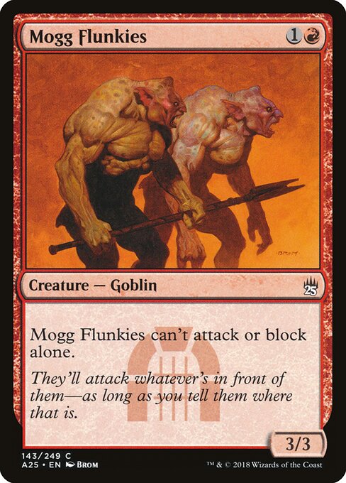 Mogg Flunkies - Masters 25 - 143