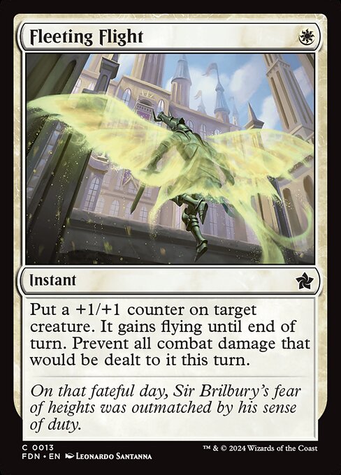 Fleeting Flight - Foundations - 13
