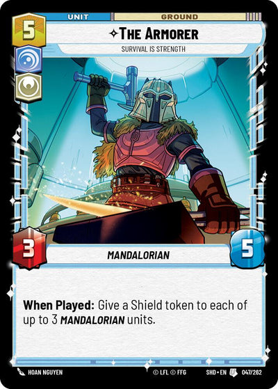 The Armorer - Survival Is Strength (047/262) (047/262) [Shadows of the Galaxy]