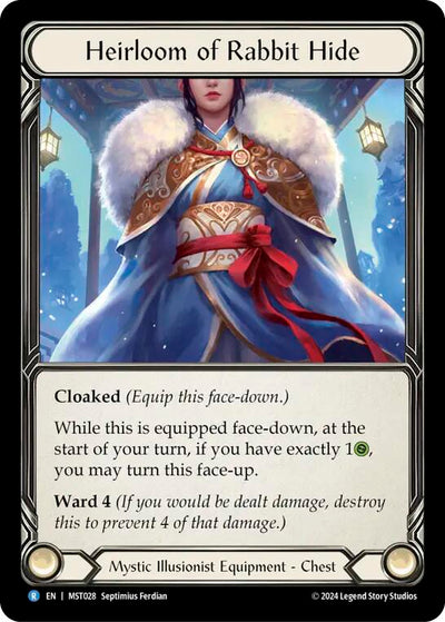 Heirloom of Rabbit Hide [MST028] (Part the Mistveil)  Cold Foil