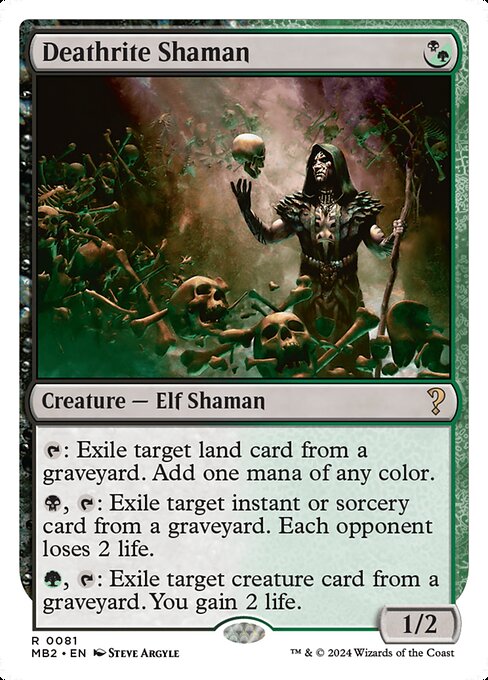 Deathrite Shaman - Mystery Booster 2 - 81