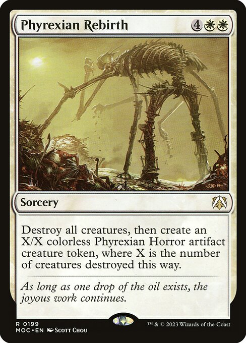 Phyrexian Rebirth - March of the Machine Commander - 199