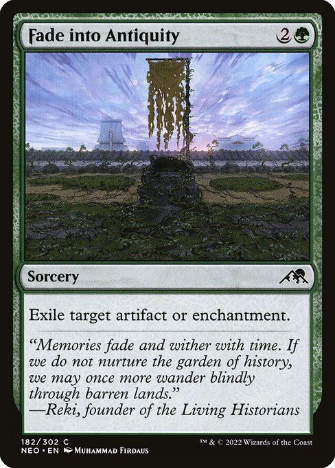 Fade into Antiquity - Kamigawa: Neon Dynasty - 182