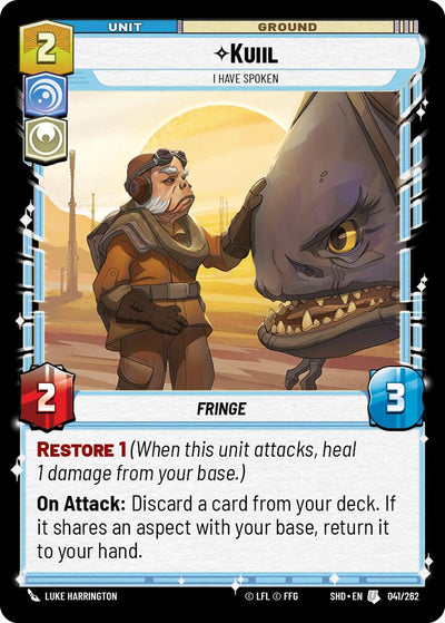 Kuiil - I Have Spoken (041/262) (041/262) [Shadows of the Galaxy]