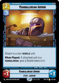 Mandalorian Armor - Shadows of the Galaxy - 073/262