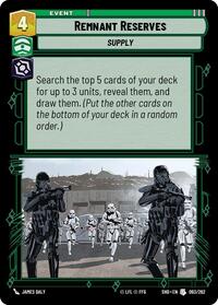Remnant Reserves - Shadows of the Galaxy - 093/262