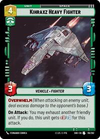 Kihraxz Heavy Fighter - Shadows of the Galaxy - 118/262