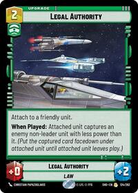 Legal Authority - Shadows of the Galaxy - 124/262