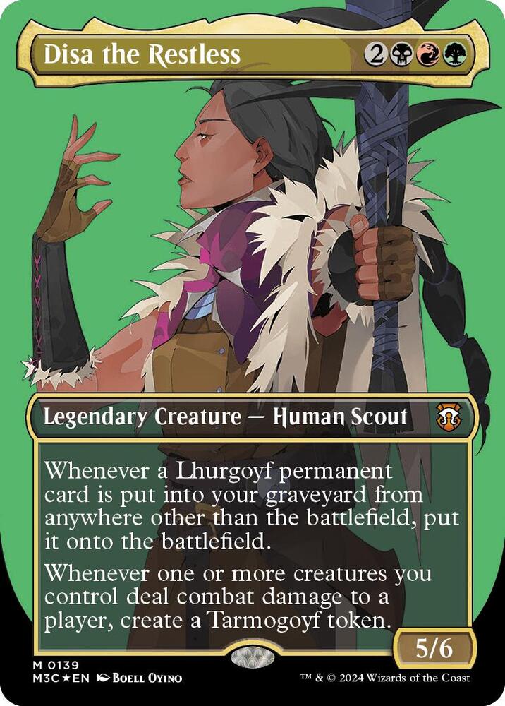 Disa the Restless (Display Commander) (Ripple Foil) [Modern Horizons 3 Commander]