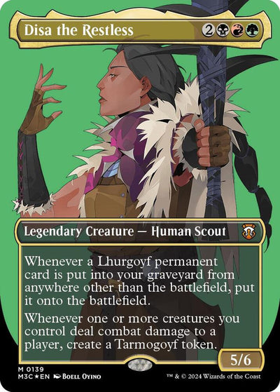 Disa the Restless (Display Commander) (Ripple Foil) [Modern Horizons 3 Commander]