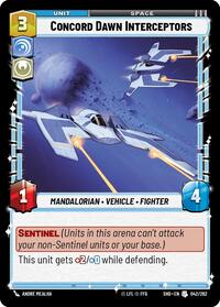 Concord Dawn Interceptors - Shadows of the Galaxy - 042/262