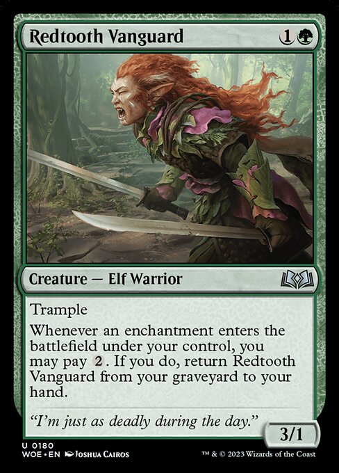 Redtooth Vanguard - Wilds of Eldraine - 180