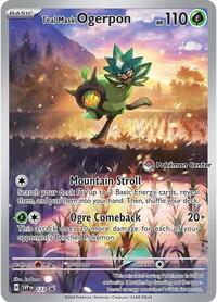 Teal Mask Ogerpon - 123 (Pokemon Center Exclusive) - SV: Scarlet & Violet Promo Cards - 123