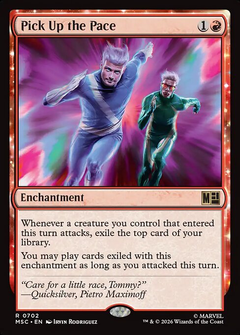 Pick Up the Pace - Marvel Super Heroes Commander - 702