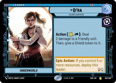 Qi'ra - I Alone Survived (002/262) (002/262) [Shadows of the Galaxy]