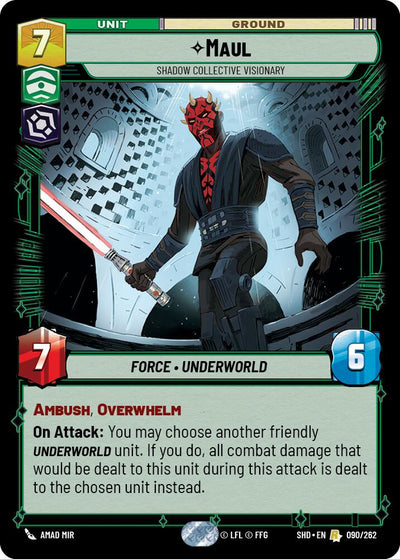 Maul - Shadow Collective Visionary (090/262) (090/262) [Shadows of the Galaxy]
