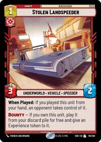 Stolen Landspeeder - Shadows of the Galaxy - 161/262