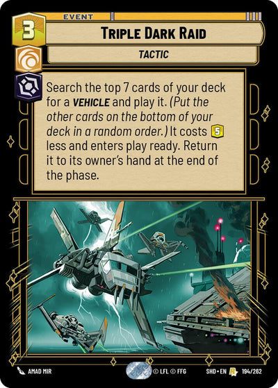 Triple Dark Raid (194/262) (194/262) [Shadows of the Galaxy]