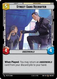 Street Gang Recruiter - Shadows of the Galaxy - 260/262