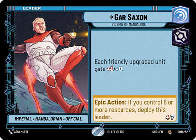 Gar Saxon - Viceroy of Mandalore (001/262) (001/262) [Shadows of the Galaxy]