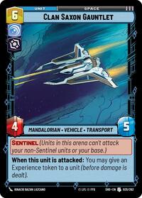 Clan Saxon Gauntlet - Shadows of the Galaxy - 035/262