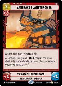 Vambrace Flamethrower - Shadows of the Galaxy - 177/262