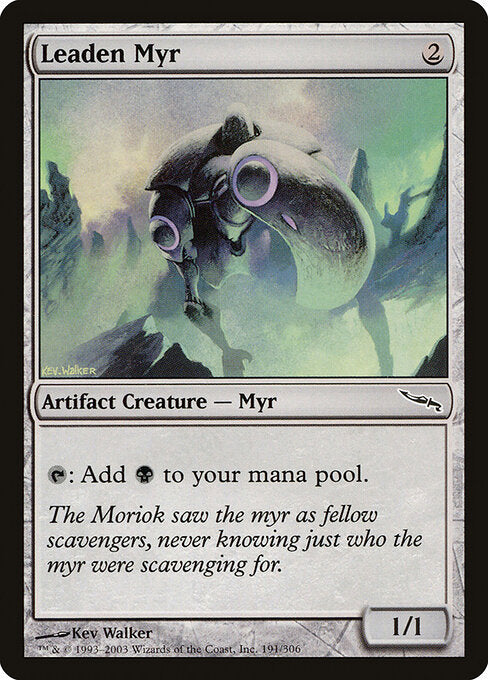 Leaden Myr - Mirrodin - 191