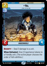 Val - Loyal to the End - Shadows of the Galaxy - 058/262