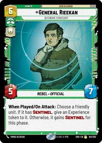 General Rieekan - Defensive Strategist - Shadows of the Galaxy - 103/262