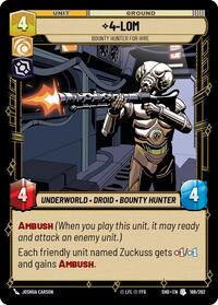 4-LOM - Bounty Hunter for Hire - Shadows of the Galaxy - 188/262
