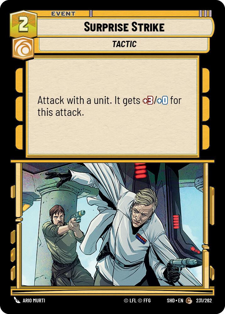 Surprise Strike (231/262) (231/262) [Shadows of the Galaxy]