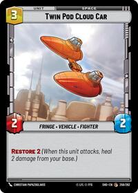 Twin Pod Cloud Car - Shadows of the Galaxy - 259/262