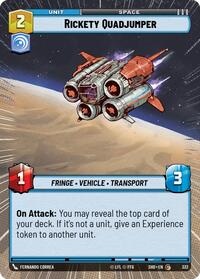 Rickety Quadjumper (Hyperspace) - Shadows of the Galaxy - 332
