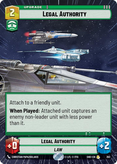 Legal Authority (393) (Hyperspace) (393) [Shadows of the Galaxy]