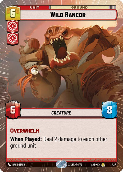 Wild Rancor (427) (Hyperspace) (427) [Shadows of the Galaxy]