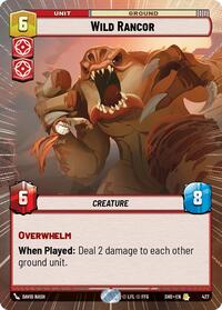 Wild Rancor (Hyperspace) - Shadows of the Galaxy - 427