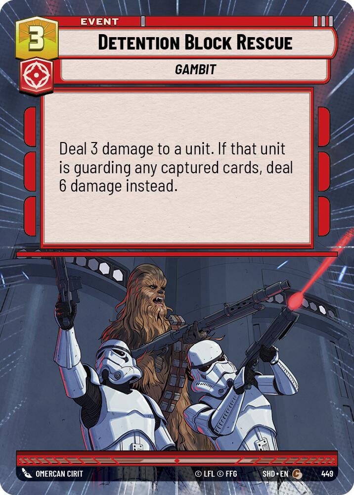Detention Block Rescue (449) (Hyperspace) (449) [Shadows of the Galaxy]