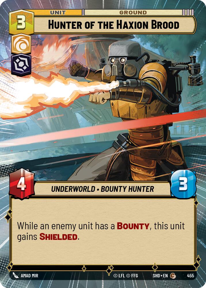 Hunter of the Haxion Brood (455) (Hyperspace) (455) [Shadows of the Galaxy]