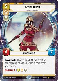 Zorii Bliss - Valiant Smuggler (Hyperspace) - Shadows of the Galaxy - 471