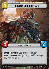 Bounty Guild Initiate (Hyperspace) - Shadows of the Galaxy - 515