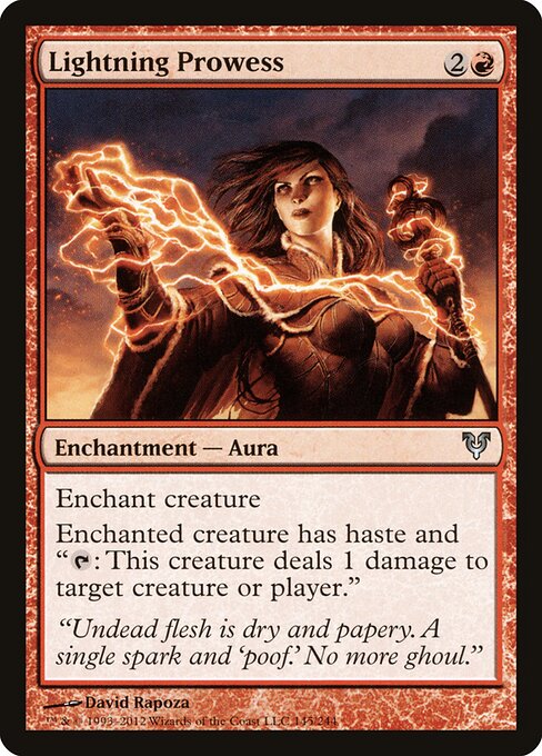 Lightning Prowess - Avacyn Restored - 145