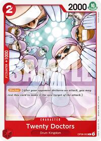 Twenty Doctors - Two Legends - OP08-003