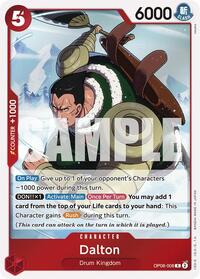 Dalton - Two Legends - OP08-008