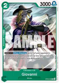 Giovanni - Two Legends - OP08-026