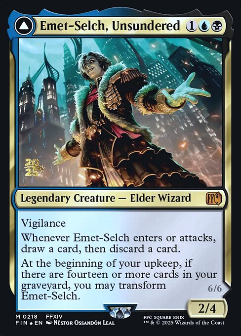 Emet-Selch, Unsundered // Hades, Sorcerer of Eld - Final Fantasy Promos - 218s